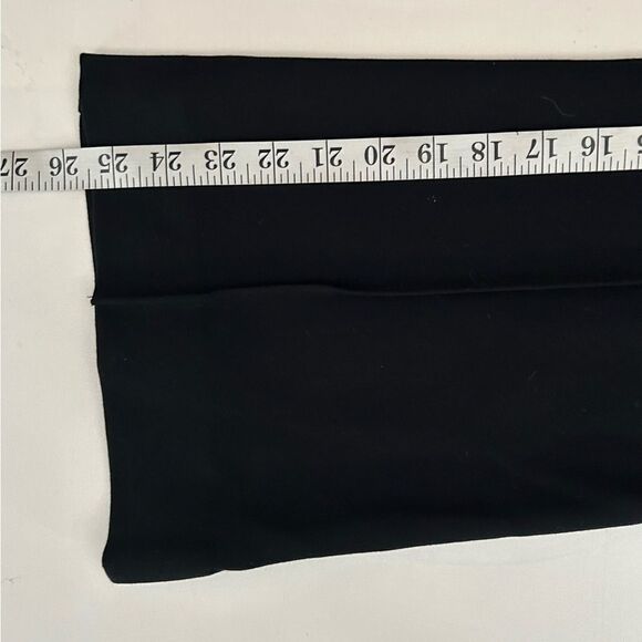 ON 34th Black Boot Cut kick flare Ponte Ankle Pants Size Medium - Picture 4 of 13
